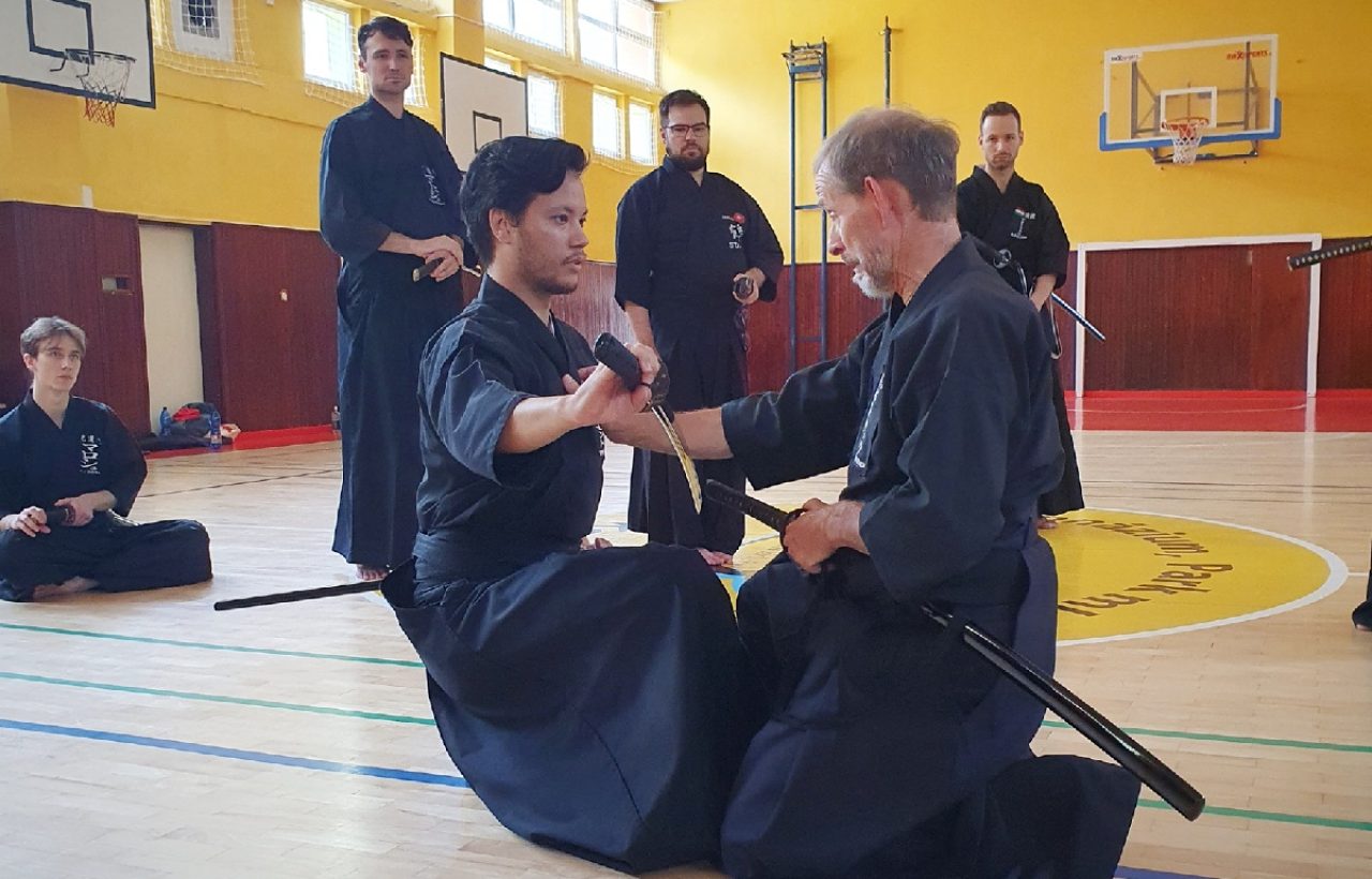 Iaido seminar in Kosice